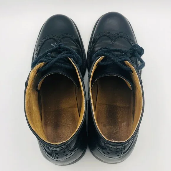 Frye Wingtip Boots Black Men display picture 2